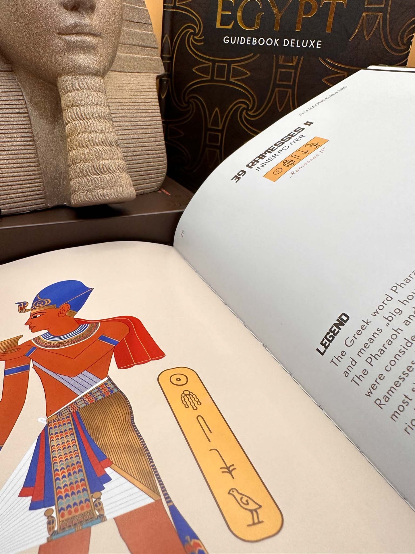 Bundle Scarab: Deck & Guidebook DELUXE & Bookmark - WISDOM OF ANCIENT EGYPT ORACLE