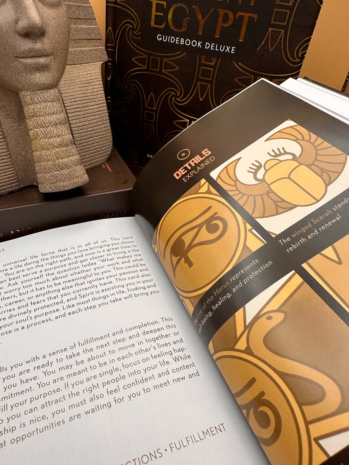Anubis Bundle: Exquisite Limited Edition Oracle Deck & Guidebook - Personally Hand-Signed with Dedication and Accompanied by a Special Bookmark - Unveiling the Wisdom of Ancient Egypt's Oracle