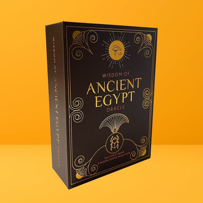 Bundle Scarab: Deck & Guidebook DELUXE & Bookmark - WISDOM OF ANCIENT EGYPT ORACLE - Hidden-Realm Shop